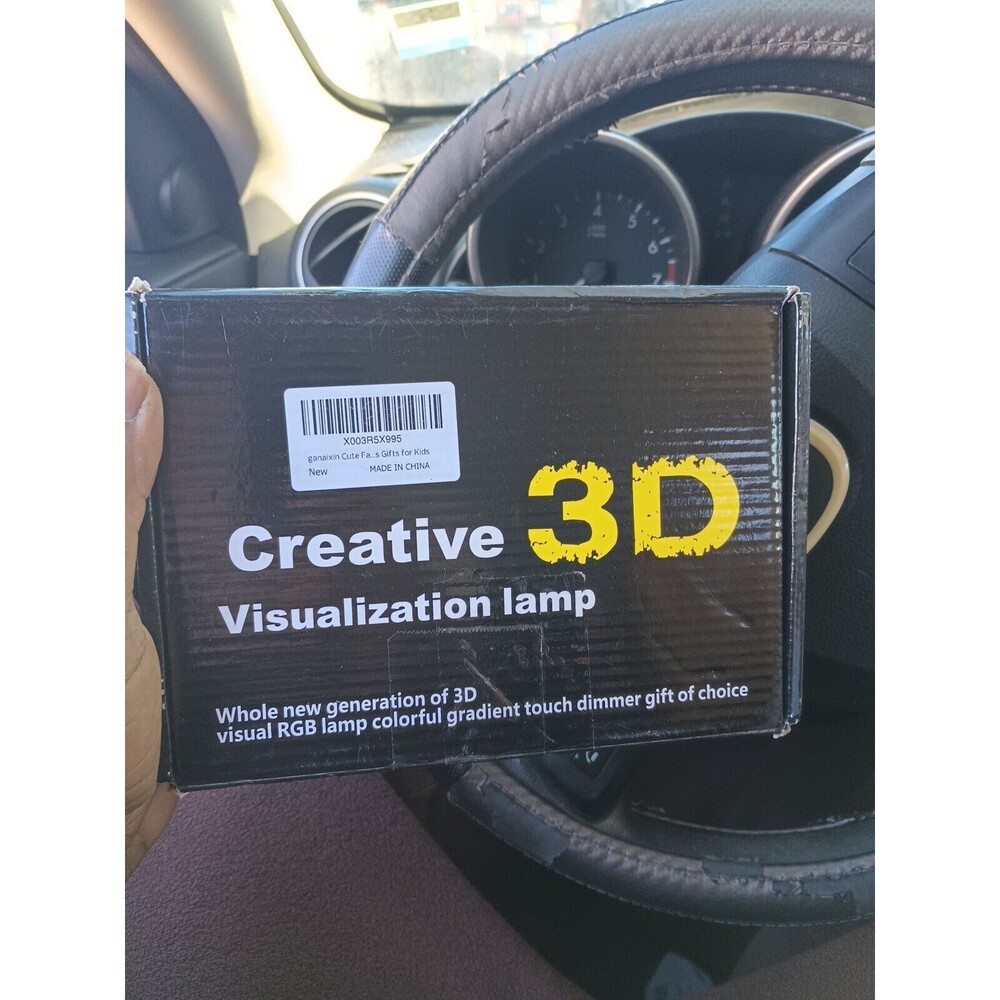 Creative 3D Visualization Lamp Visual RGB Lamp Colorful